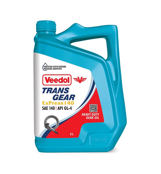 Transgear Express 140 Premium Gear Oil for HeavyDuty Automotive Veedol